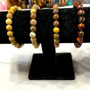 Natural stone bracelets 8mm (4)